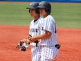 伊地知輝（4年）・山﨑琢巳（3年）