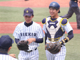黒萩幸生（2年）・上野敦大（2年）