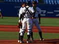 小林光（4年・新人監督）・髙田涼太（2年）・加藤郁杜（1年）