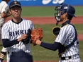 橋本敦也（2年）・藤野隼大（1年）