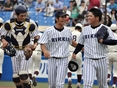 髙田涼太(3年)・丸目竜誠（4年）・澤田圭佑（4年）