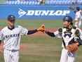 手塚周（2年）・藤野隼大（2年）