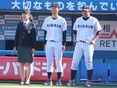 浅井奏子（２年）・伊藤翔大（４年）・坂本憲吾（４年）
