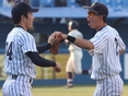 川端健斗（２年）・宮慎太朗（３年）