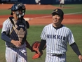 竹葉章人（４年）・宮海土（２年）