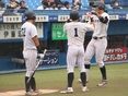 東怜央（３年）・太田英毅（３年）・三井健右（４年）