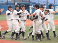 対慶大戦で勝ち点を挙げた瞬間
