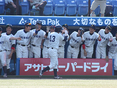 対慶大決勝戦、得点の様子