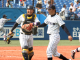 山田祐輔（3年）、小室正人（3年）