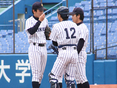 小林昌樹（1年）・鈴木貴弘（1年）・牧野学（4年・新人監督）