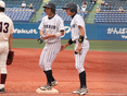 我如古盛次（3年）・岩月宥磨（3年）