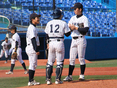 飯塚理（4年・新人監督）・鈴木貴弘（2年）・黒萩幸生（2年）